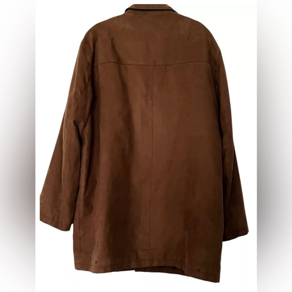 Ralph Lauren Trench Overcoat Men's Jacket Size 44 Long Removable Wool Liner - Picture 3 of 7